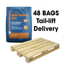 Tilemaster Setaflex Rapid Set S1 Adhesive Grey 20kg Full Pallet (48 Bags Tail Lift)